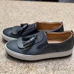 Salvatore Ferragamo Lucca Tassled Leather Shoes